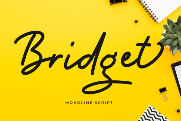 Bridget: A Script Font with Elegance and Versatility