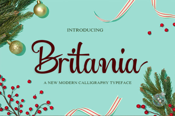 Britania: Elevate Your Brand with a Distinct Font