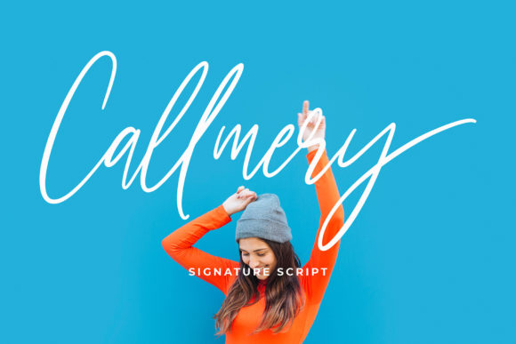 Callmery: A Handwritten Font for Elegant Web Design