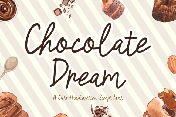 Chocolate Dream: A Playful Handwritten Font for Creative Web Design