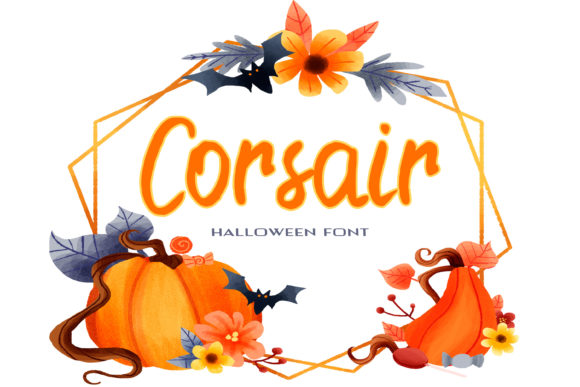 Corsair: A Handwritten Font for Halloween and Beyond