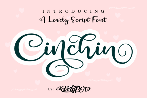 Discover Cinchin: A Charming Handwritten Font for Makers