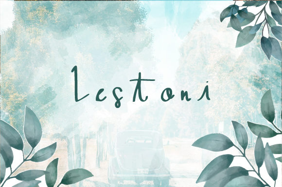 Discover Lestari: A Handwritten Font for Editorial Charm