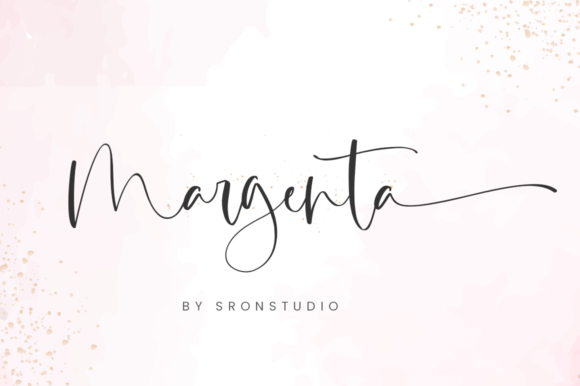 Discover Margenta: A Charming Calligraphy Font for Makers