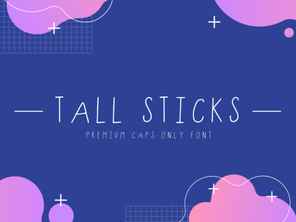 Discover Tall Sticks: A Funky Font for Creative Web Design