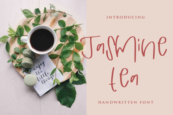 Discovering Jasmine Tea: A Handwritten Font for Editorial Elegance