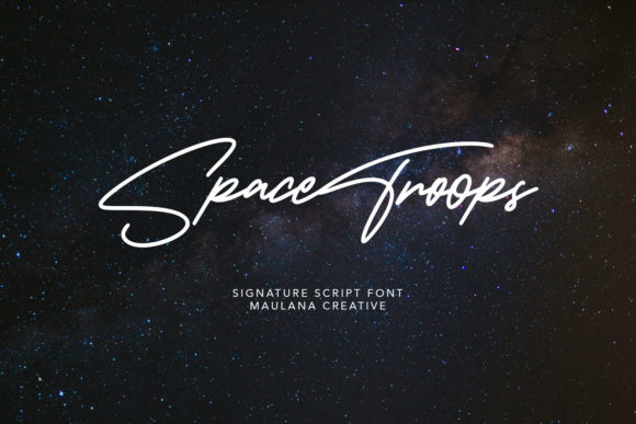 Discovering Space Troops: A Handwritten Font for Editorial Charm