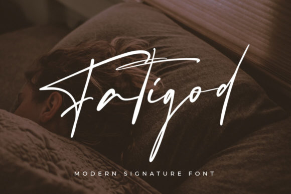 Elevate Your Brand with Fatigod: A Handwritten Font