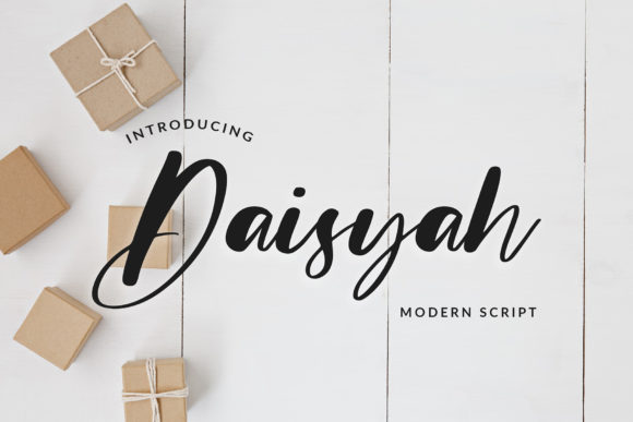 Elevate Your Web Design with Daisyah: A Versatile Handwritten Font
