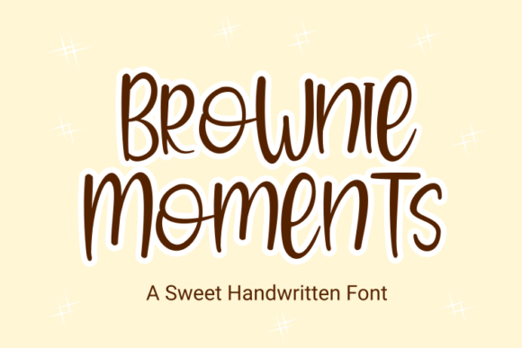 Enhance Your Brand with Brownie Moments Font