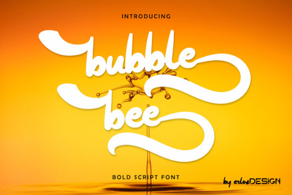 Enhance Your Brand with Bubble Bee: A Beautiful Handwritten Font