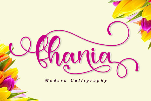 Enhance Your Brand with Fhania: A Charming Script Font