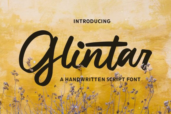 Enhance Your Brand with Glintar: A Premium Script Font