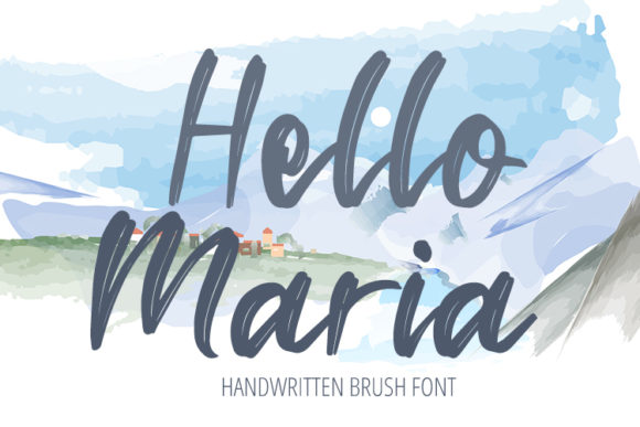 Enhance Your Brand with Hello Maria Font