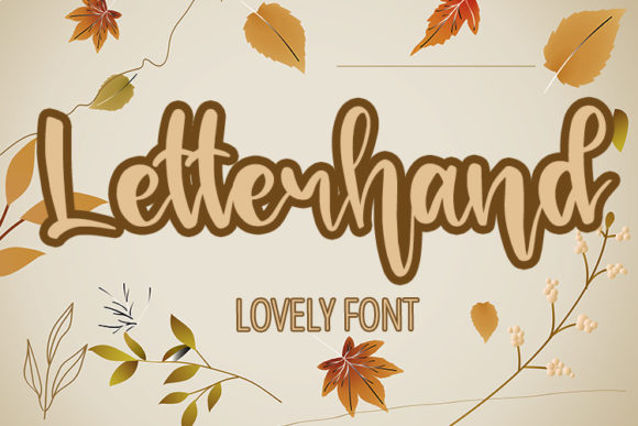 Enhance Your Brand with Letterhand Script Font