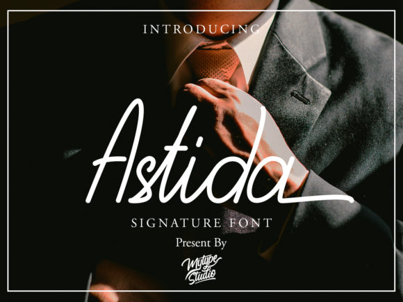 Enhance Your Web Design with Astida, a Premium Handwritten Font