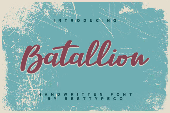 Enhance Your Web Design with Batallion Font