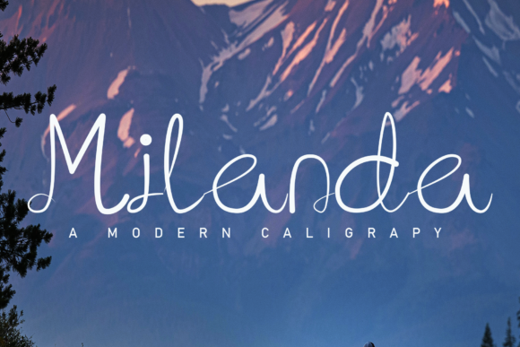 Enhancing Web Design with Milanda: A Delicate Script Font