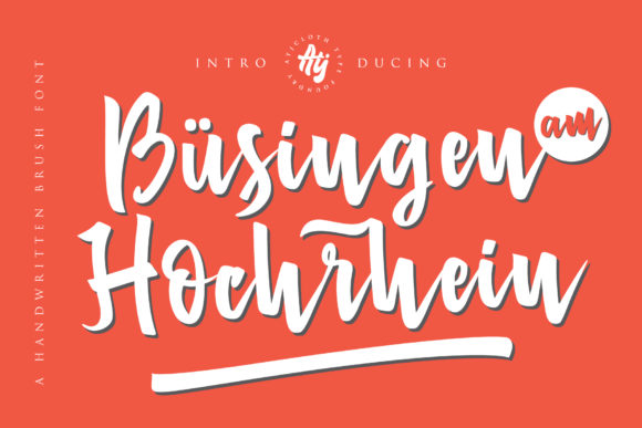 Exploring Busingen Am Hochrhein: A Versatile Handwritten Font