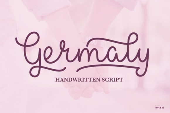 Germaly: A Handwritten Font for Eye-Catching Campaigns