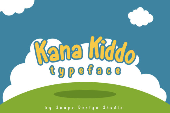 Kana Kiddo: A Playful Handwritten Font for Creative Web Designs