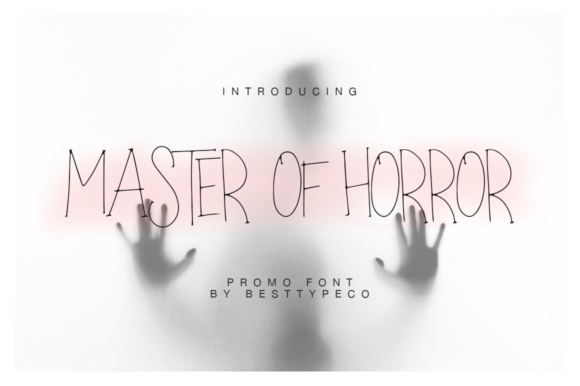 Master of Horror: A Spooky and Charming Handwritten Font