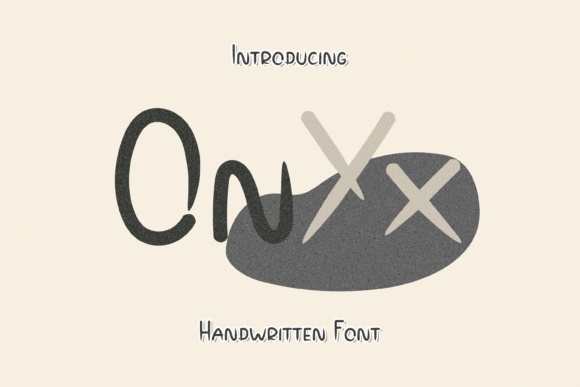 Onyx: The Charming Handwritten Font for Creative Makers