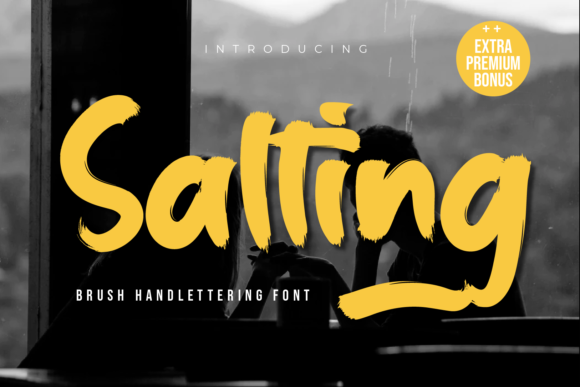 Salting: The Perfect Hand-Drawn Font for Crafters