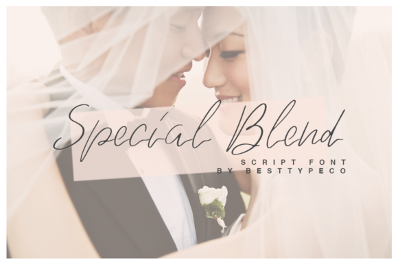 Special Blend: A Handwritten Font for Engaging Visuals