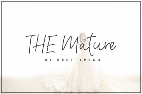 The Mature: A Versatile Font for Creative Campaigns