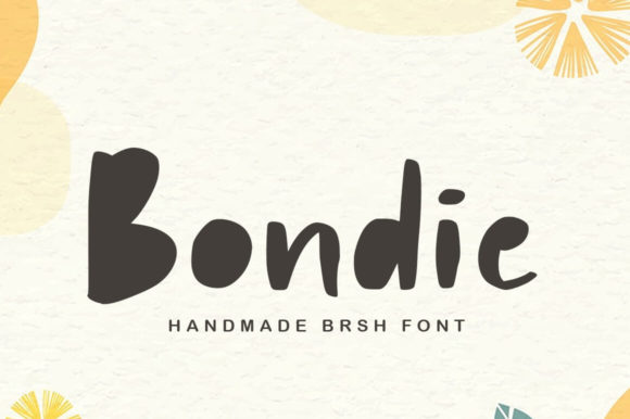 Transform Your Brand with Bondie: A Playful Handwritten Font